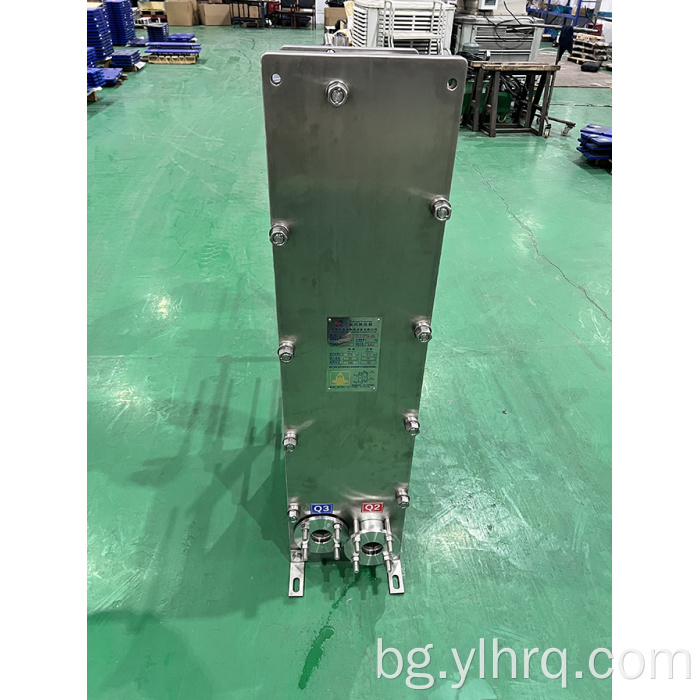 40 табели уплътнени плочи топлообменник